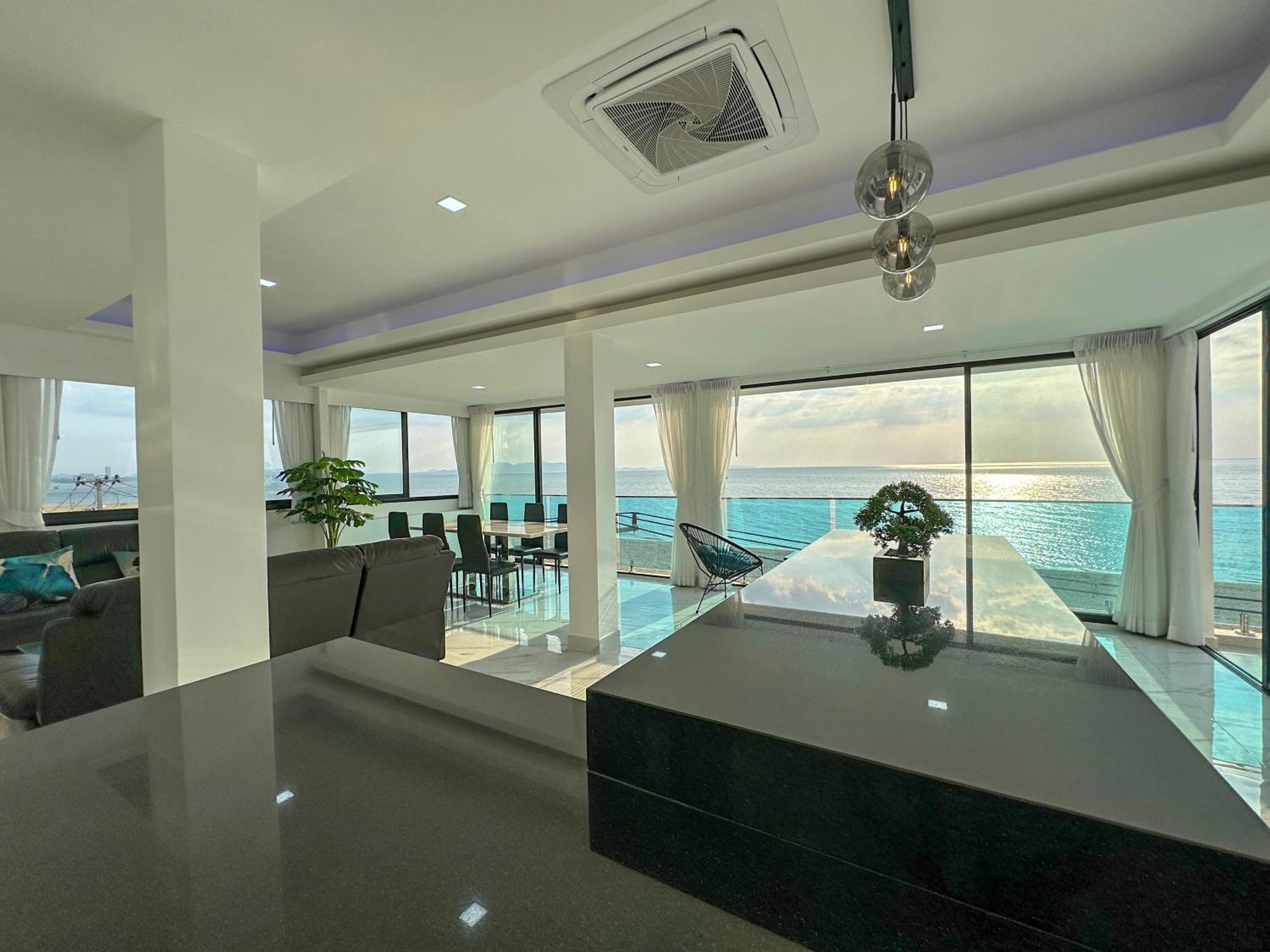 Stunning Beachfront View Luxurious Apartment 40 Jomtien Beach Exterior foto